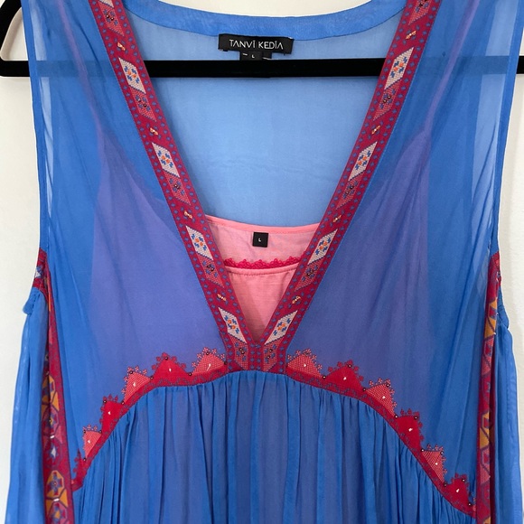 Anthropologie Tanvi Kedia Dress Large - Picture 3 of 10